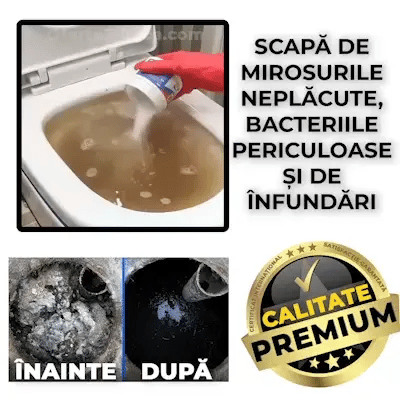 Set 1+1 Pudră Pentru Fosă Septică BioFos™