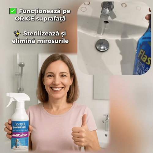 Sprayul profesional de curățare sanitară - AntiCalcar™