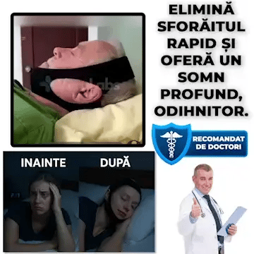 Curea Antisforăit NoSforăit™