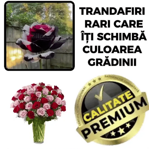 Semințe de Trandafiri Multicolori - RoseMix™